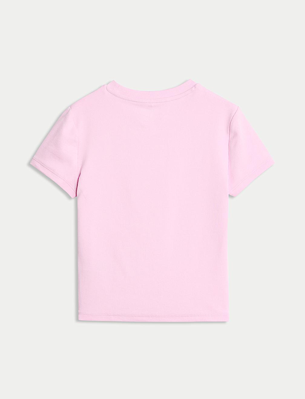 Cotton Rich Fitted Slogan T-Shirt (2-16 Yrs)