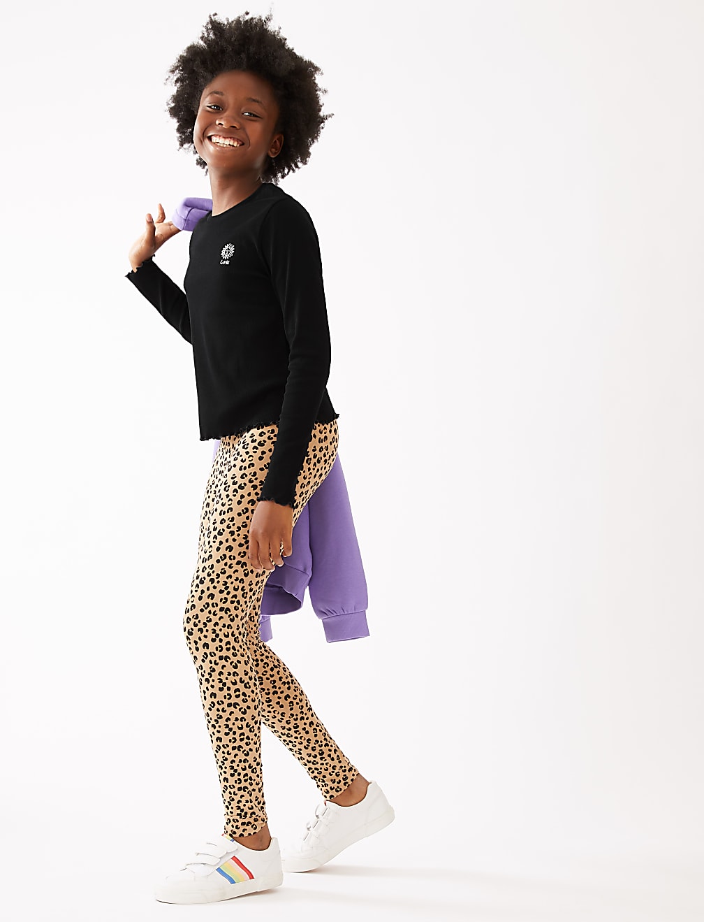 Cotton Rich Love Slogan Top (6-16 Yrs)