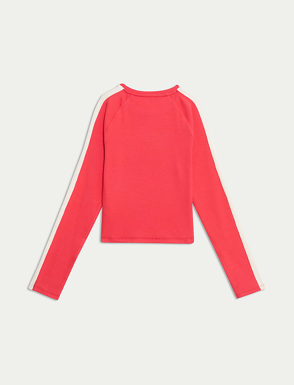 Cotton Rich Graphic Ribbed Top (6-16 Yrs)