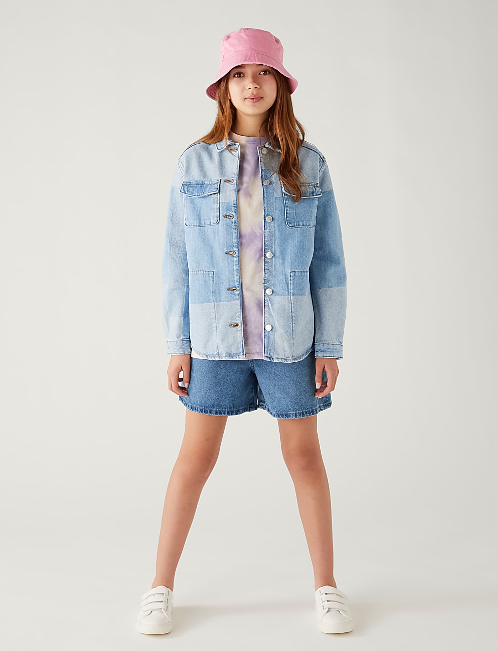 Denim Patchwork Jacket