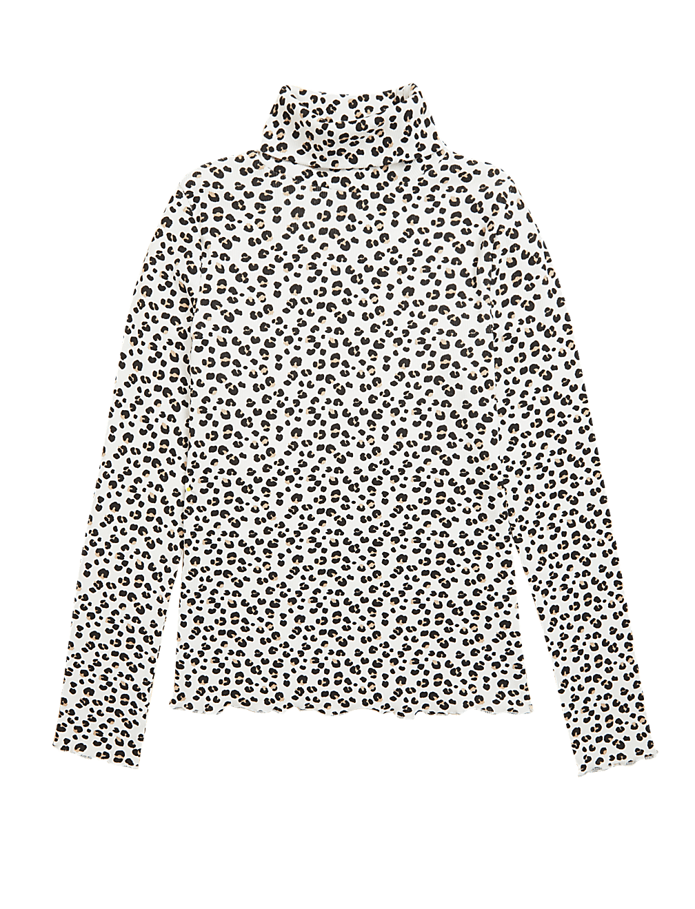 Cotton Rich Leopard Print Top