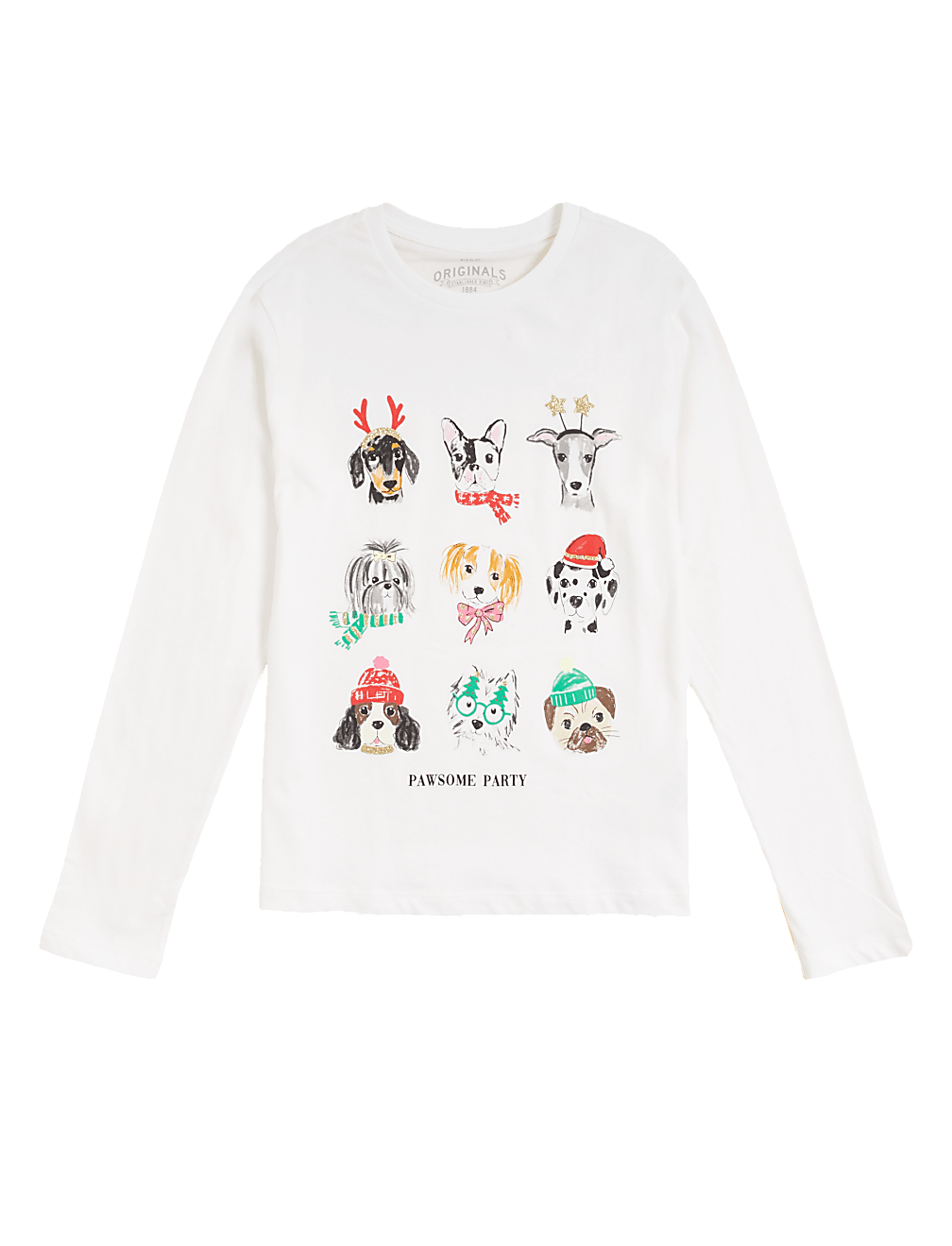 Pure Cotton Dog Print Top