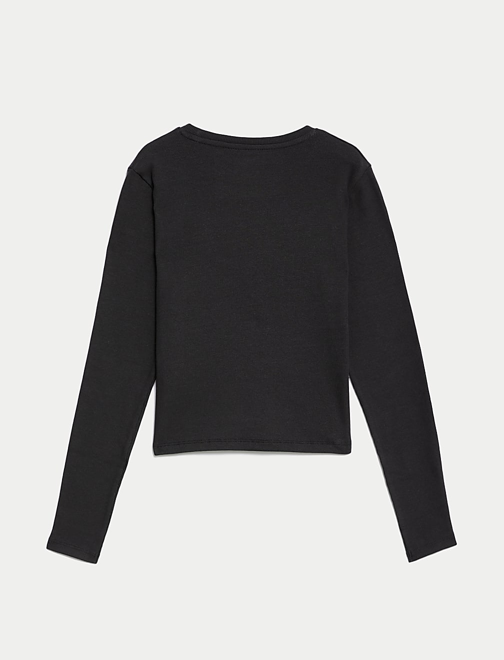 Cotton Rich Graphic Ribbed Top (6-16 Yrs)