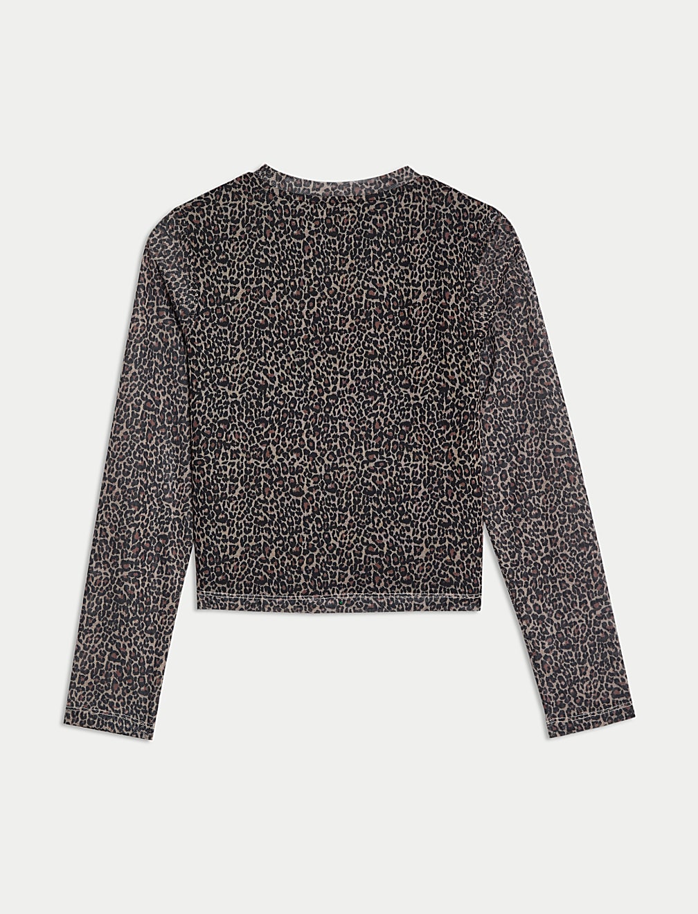 Animal Print Mesh Top (6-16 Yrs)