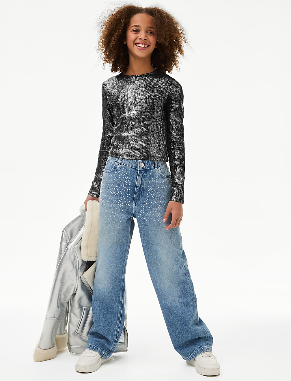 Cotton Rich Ribbed Top (2-16 Yrs)