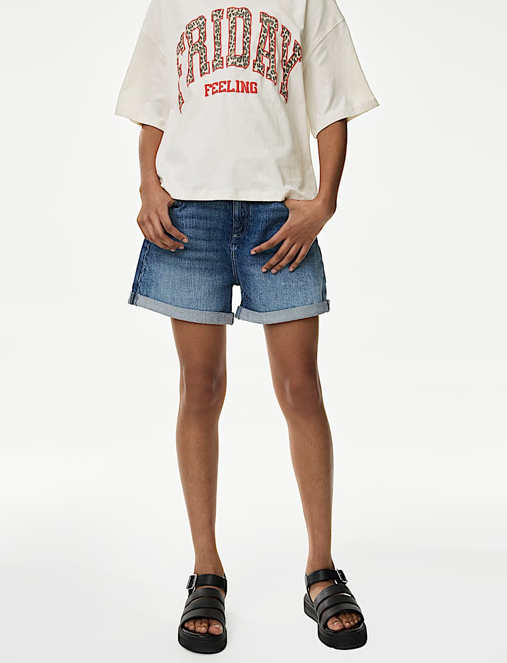 Pure Cotton Friday Feeling T-Shirt (6-16 Yrs)