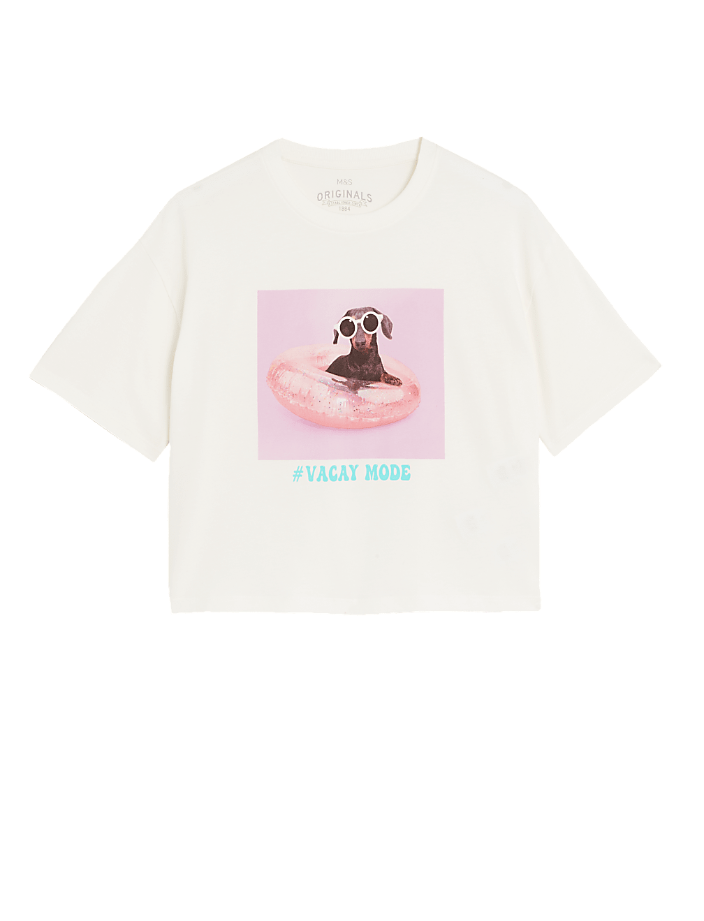 Pure Cotton Photographic Dog T-Shirt