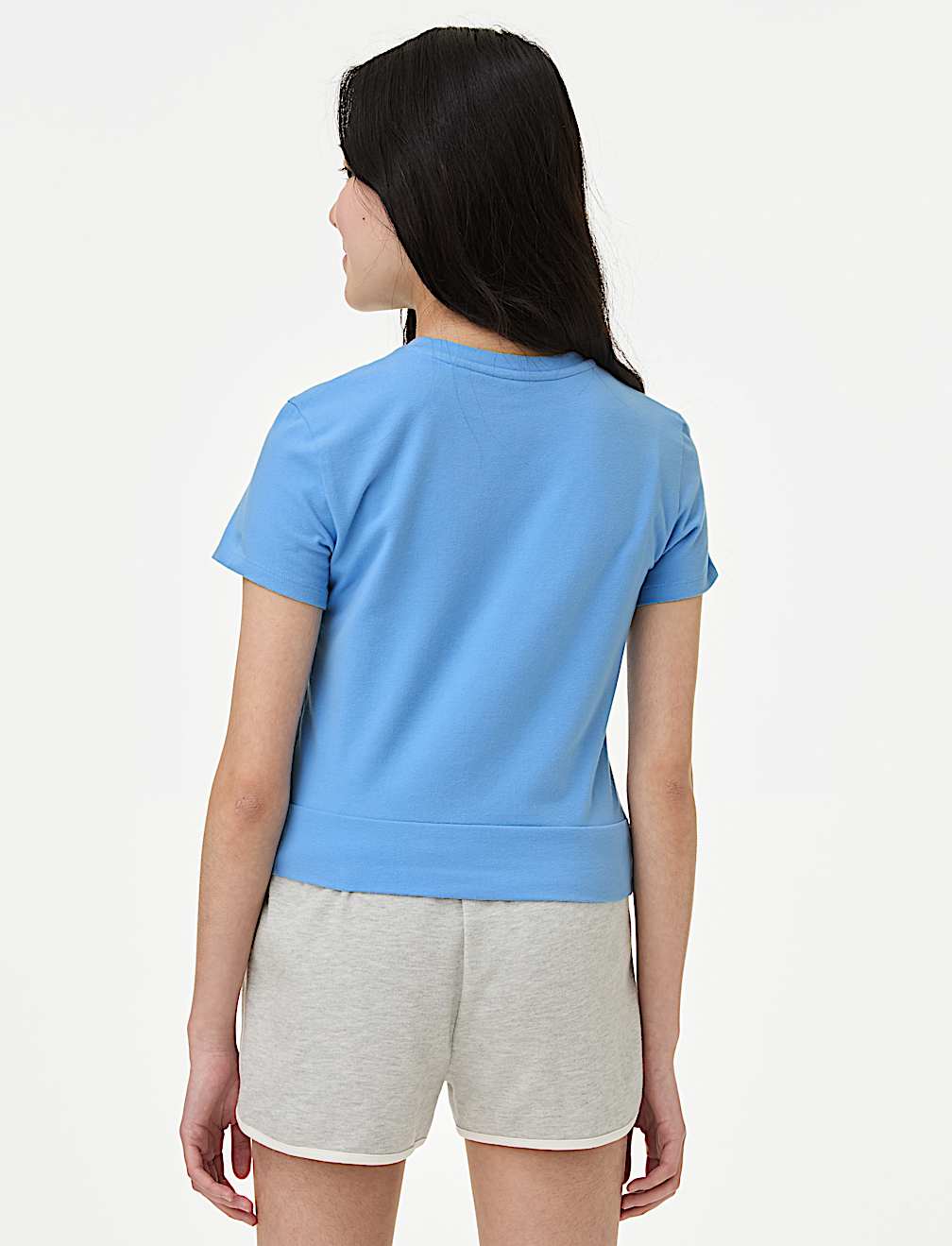 Cotton Rich Twist Front T-Shirt (6-16 Yrs)