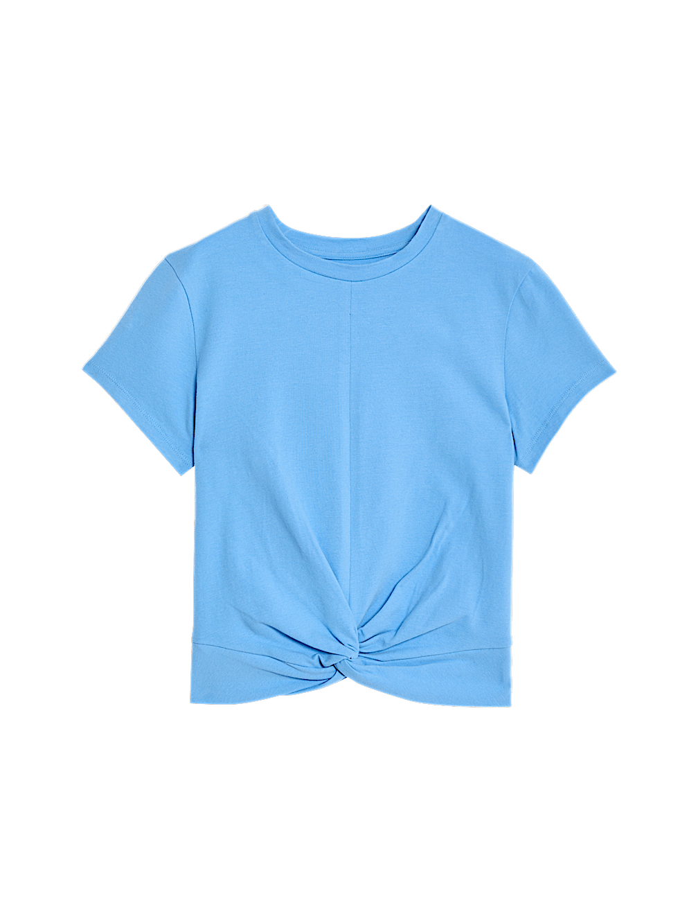 Cotton Rich Twist Front T-Shirt (6-16 Yrs)