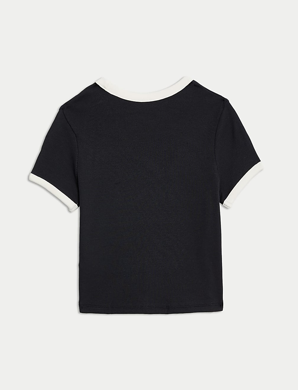 Cotton Rich Ribbed T-Shirt (6-16 Yrs)