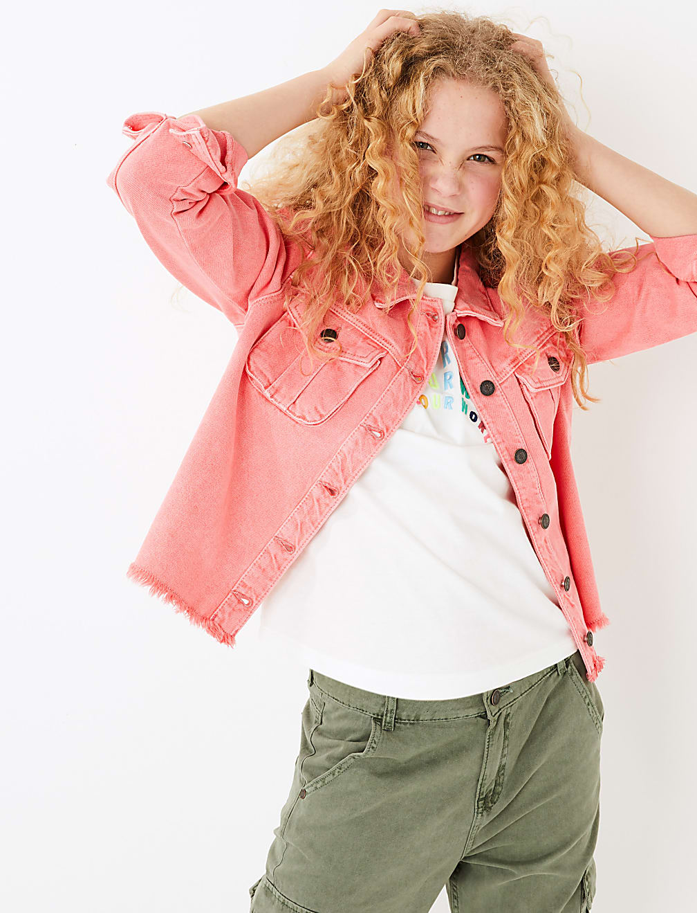 Coloured Denim Jacket (6-16 Yrs)
