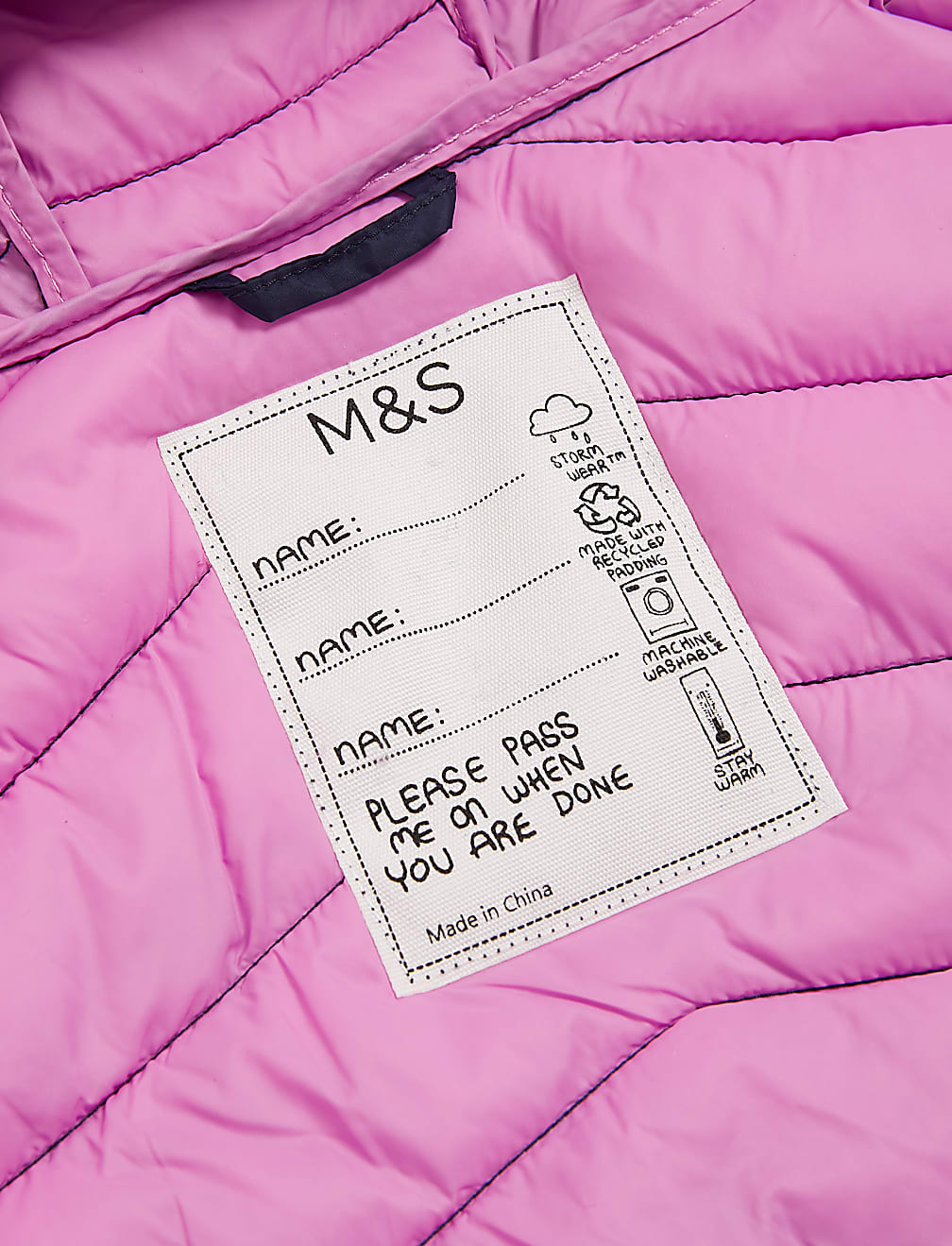 The Stormwear&trade; Lightweight Padded Jacket (2-16 Yrs)