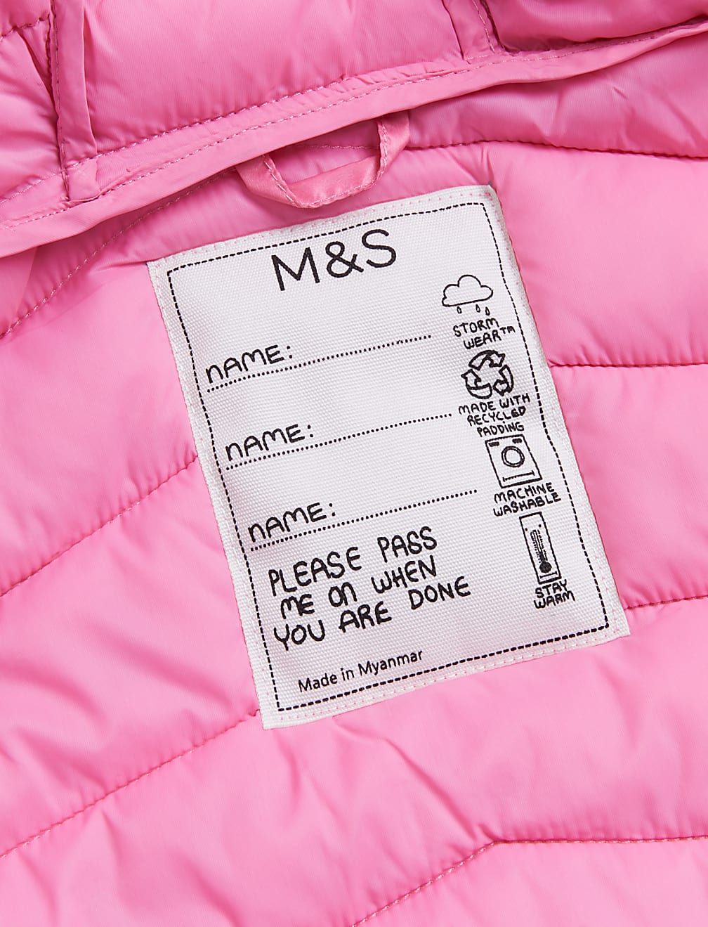 Stormwear&trade; Lightweight Padded Coat