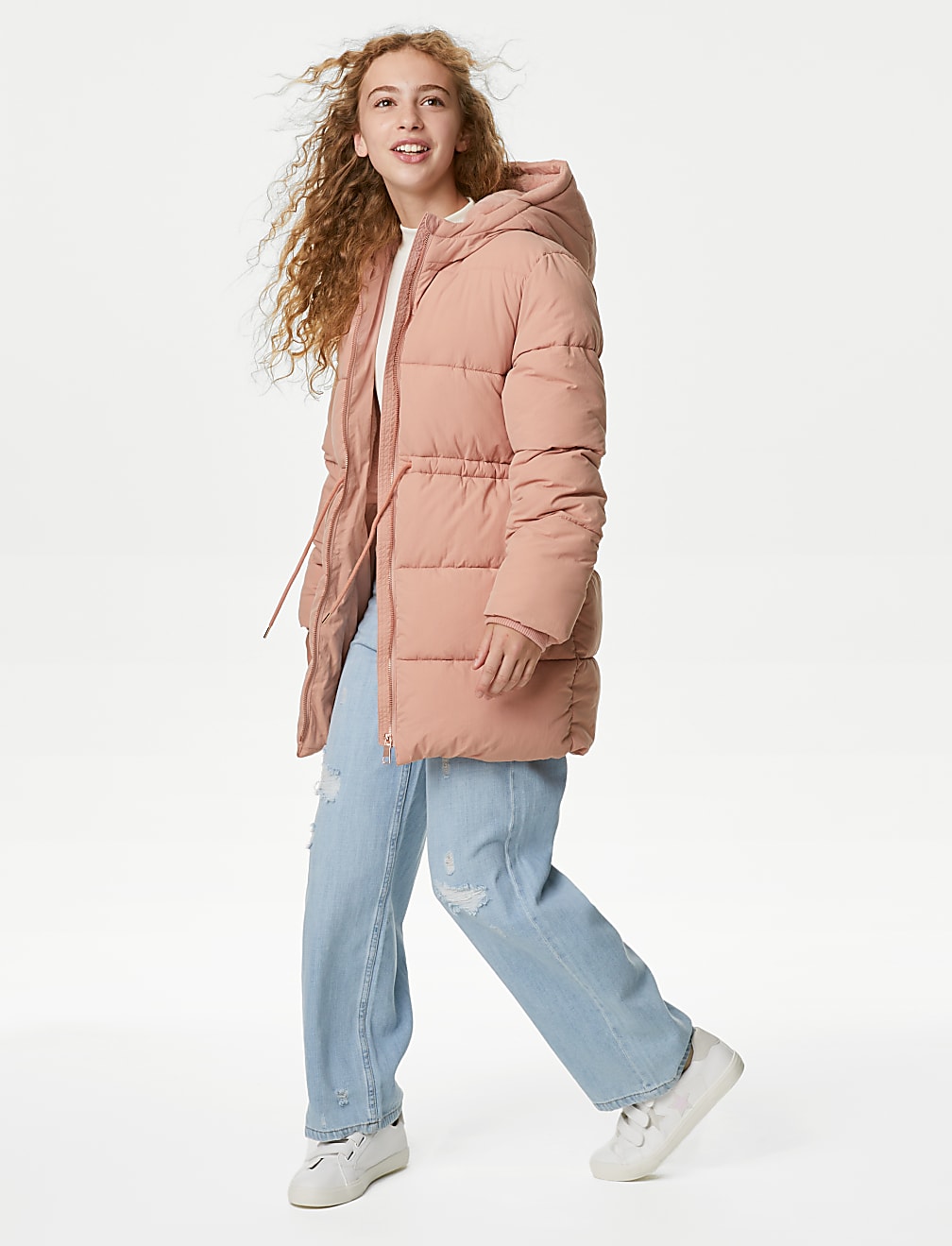 Stormwear™ Hooded Padded Coat (6-16 Yrs)