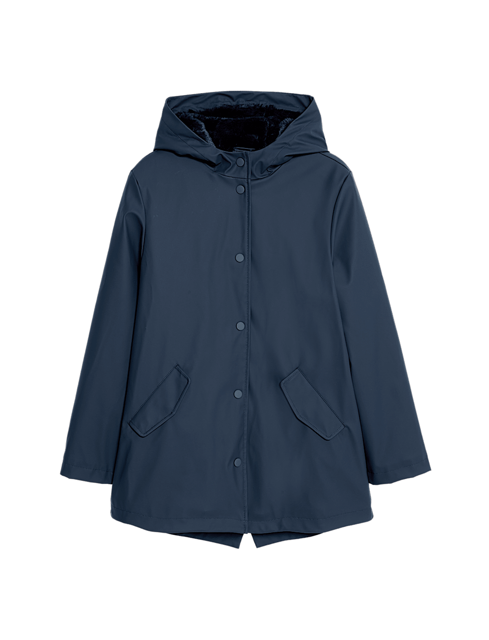 Faux Fur Lined Fisherman Coat (6-16 Yrs)