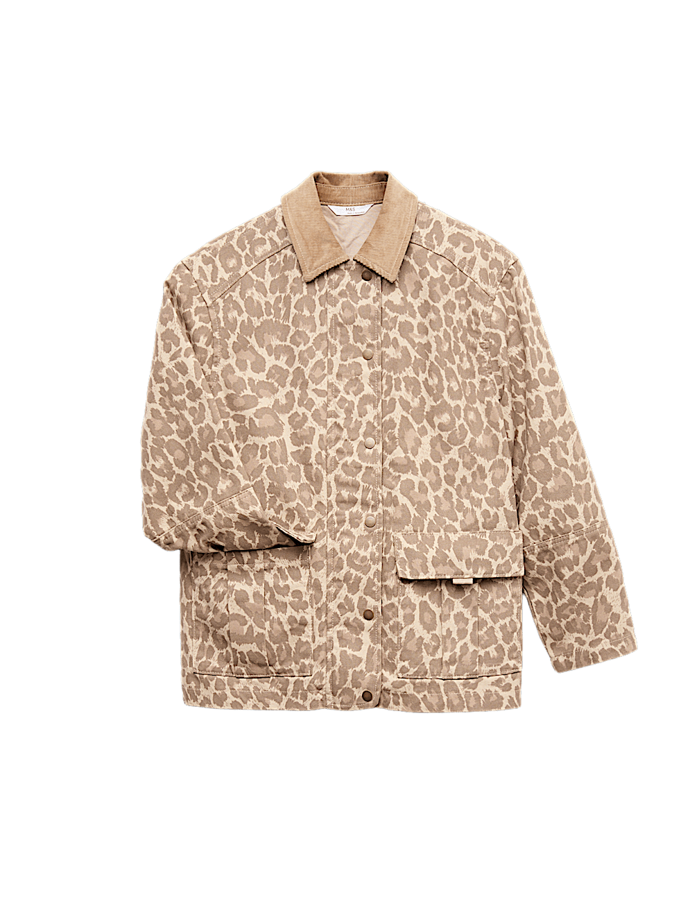 Pure Cotton Leopard Print Field Jacket (6-16 Yrs)