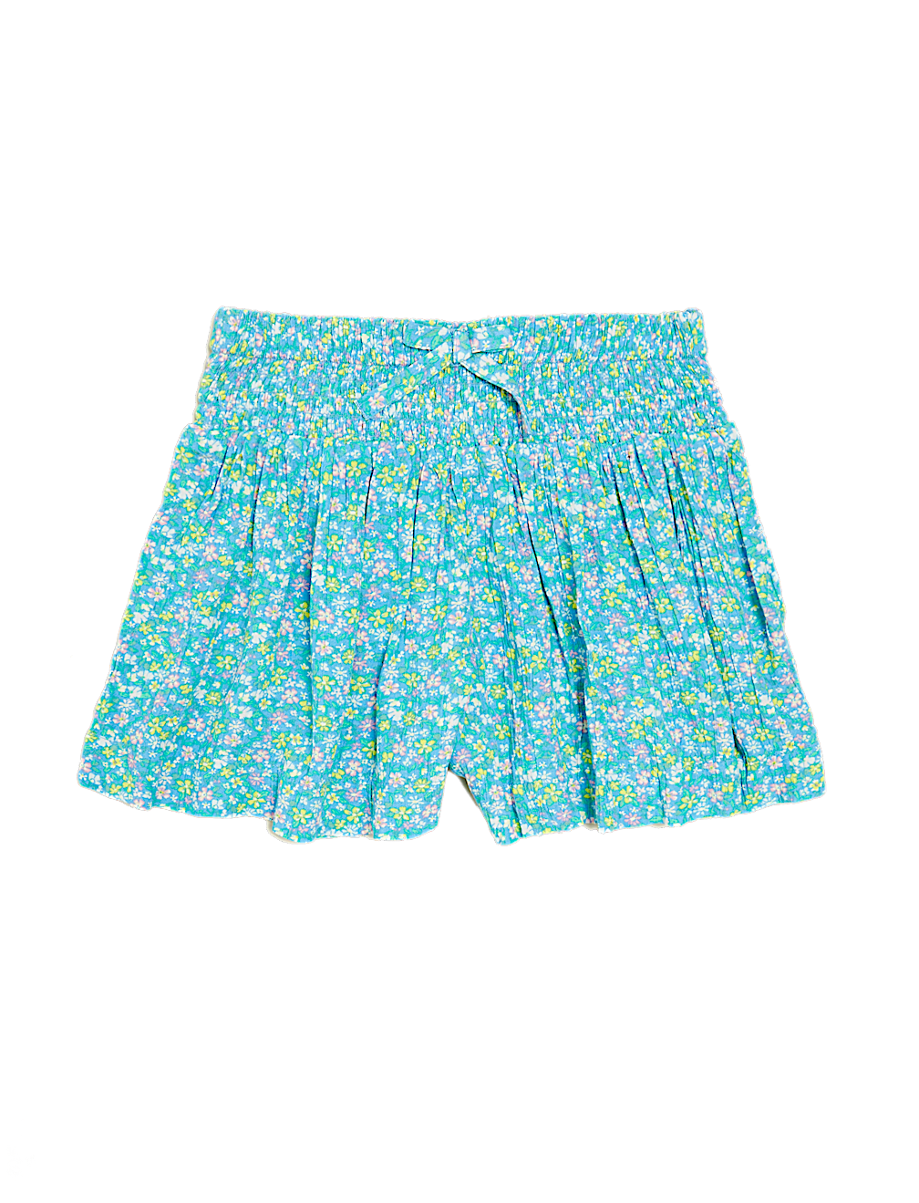 Ditsy Floral Shirred Shorts (6-16 Yrs)