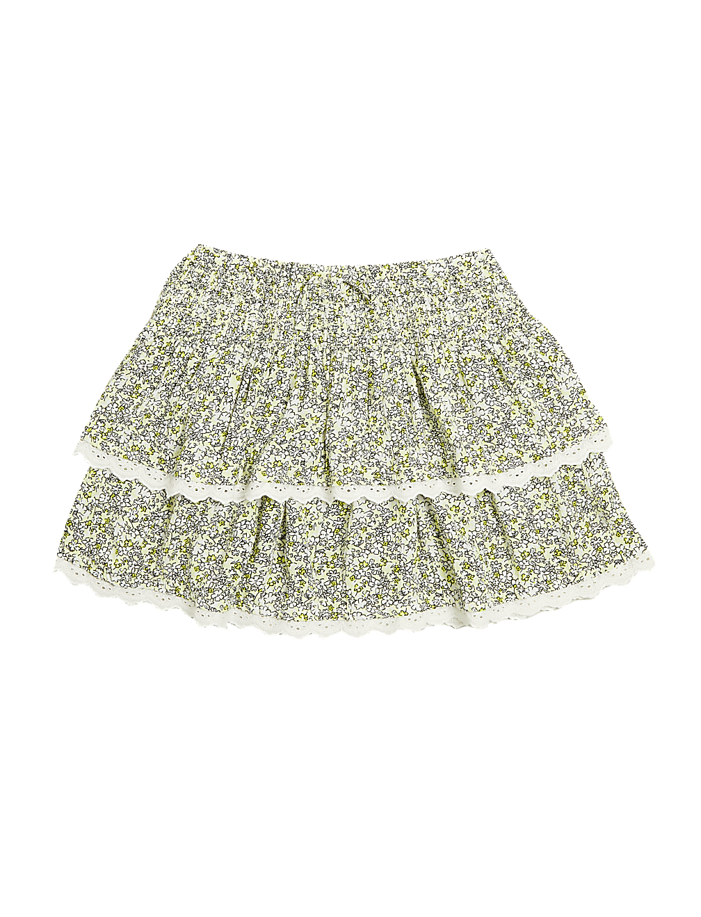 Floral Print Tiered Skirt (6-16 Yrs)