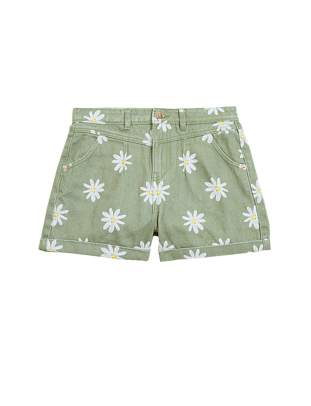 Denim Daisy Shorts (6-16 Yrs)