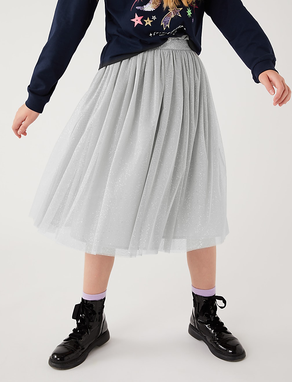 Midi Tulle Tutu Skirt
