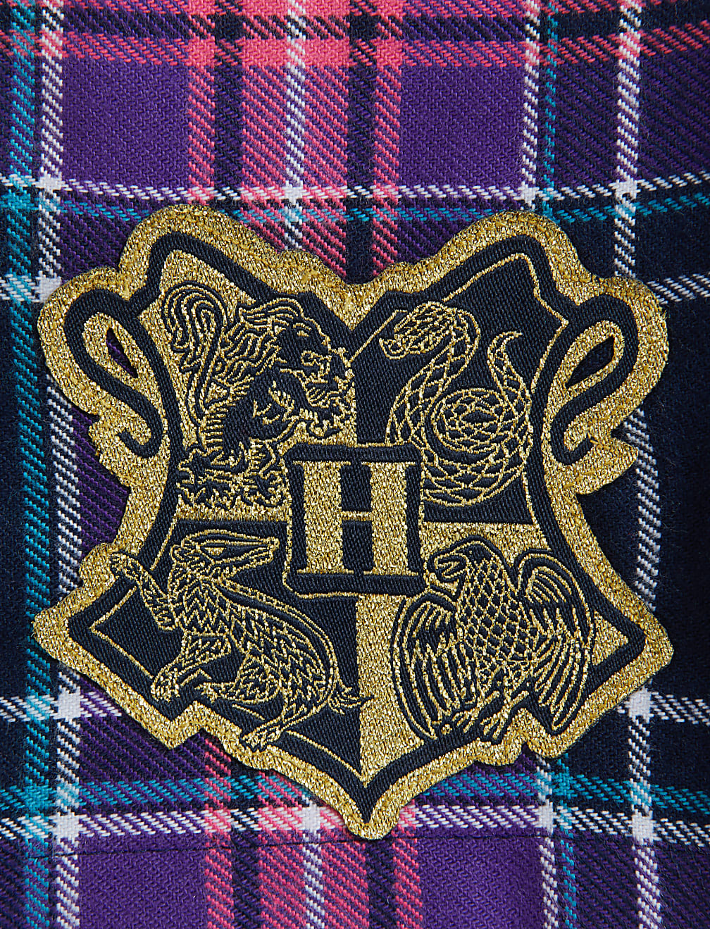 Harry Potter Cotton Rich Checked Skirt (2-16 Yrs)
