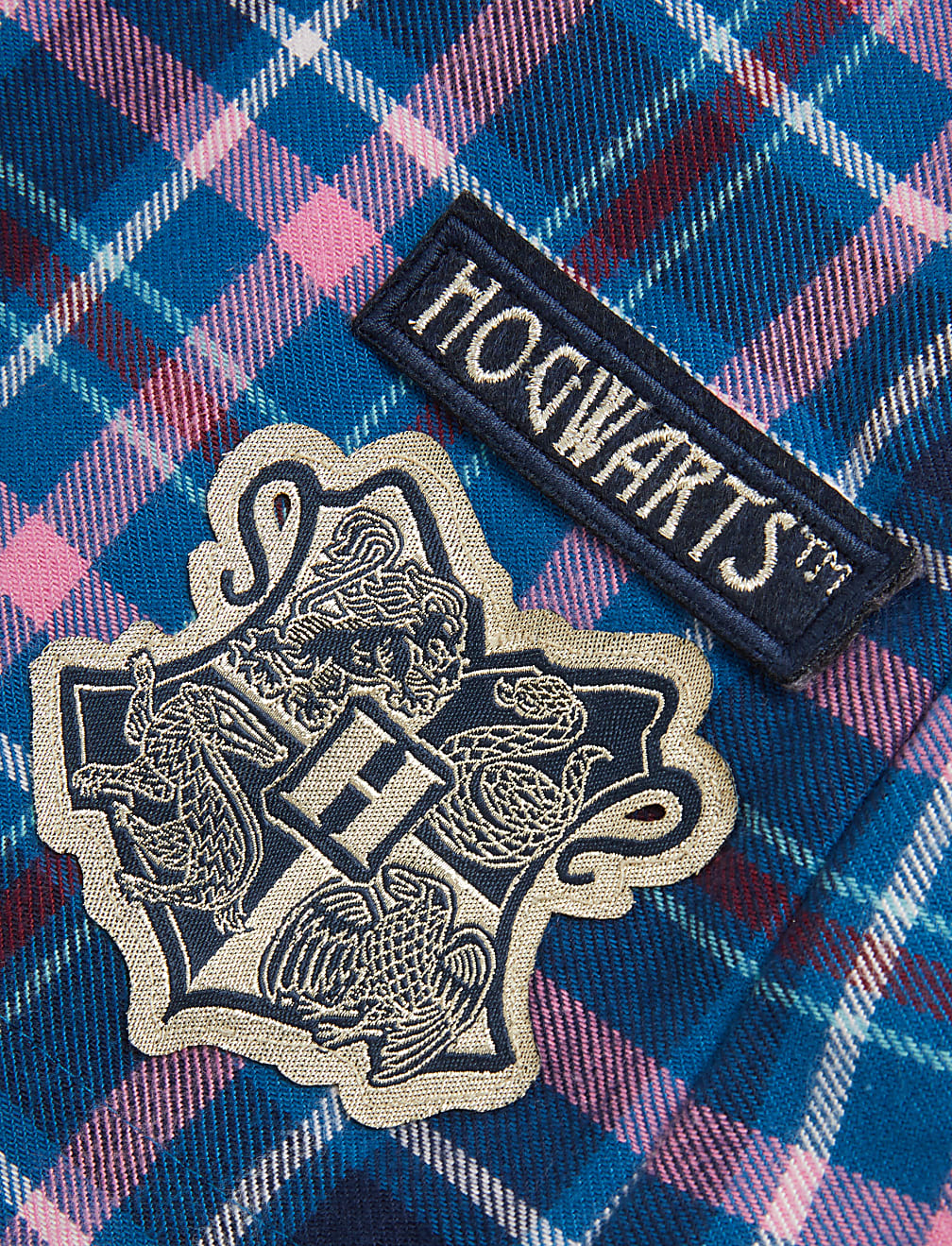 Cotton Blend Harry Potter™ Checked Skirt