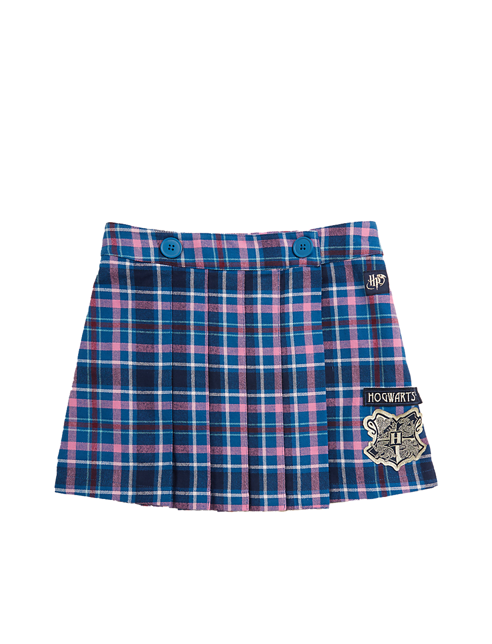 Cotton Blend Harry Potter™ Checked Skirt