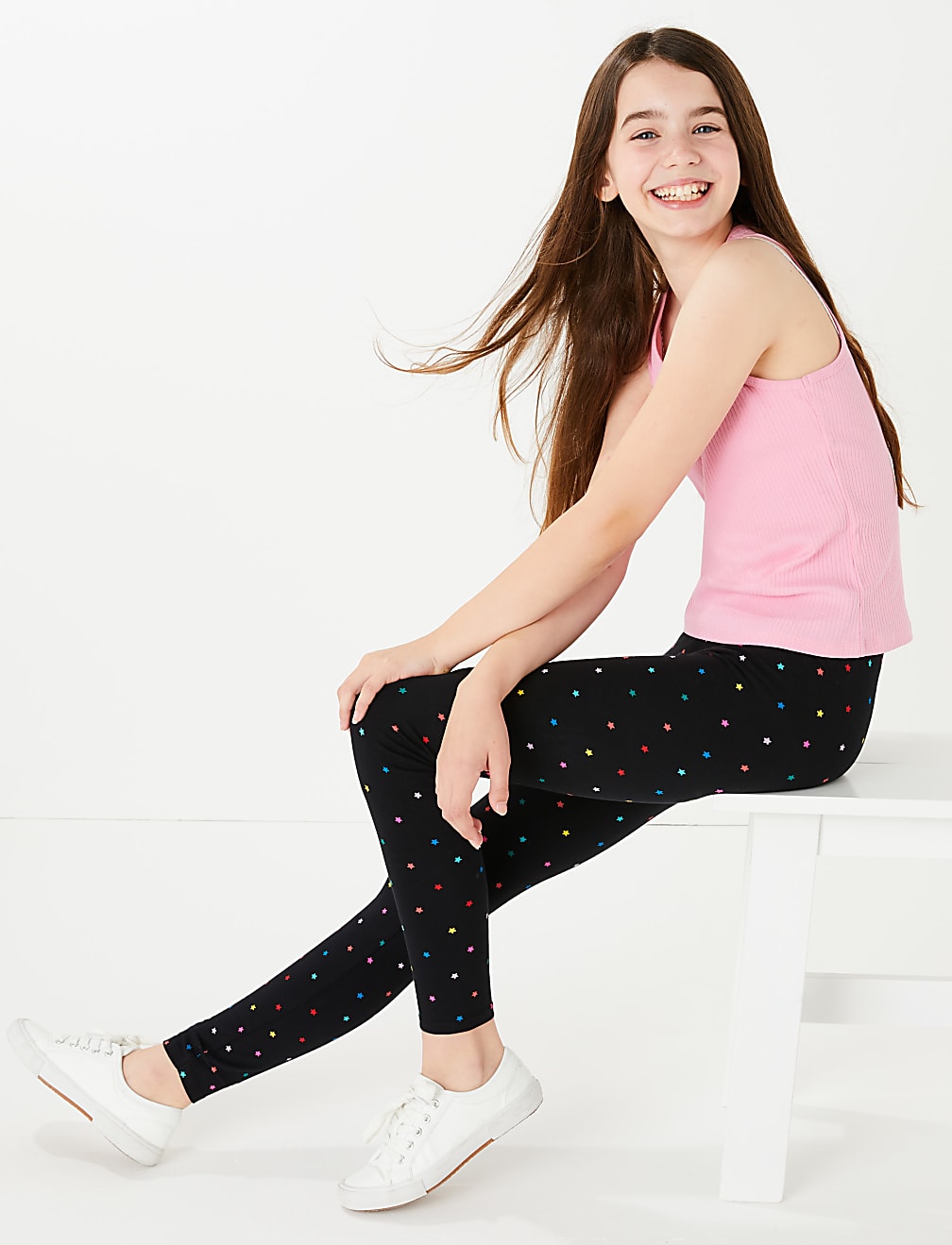 Star Print Leggings (6-16 Yrs)