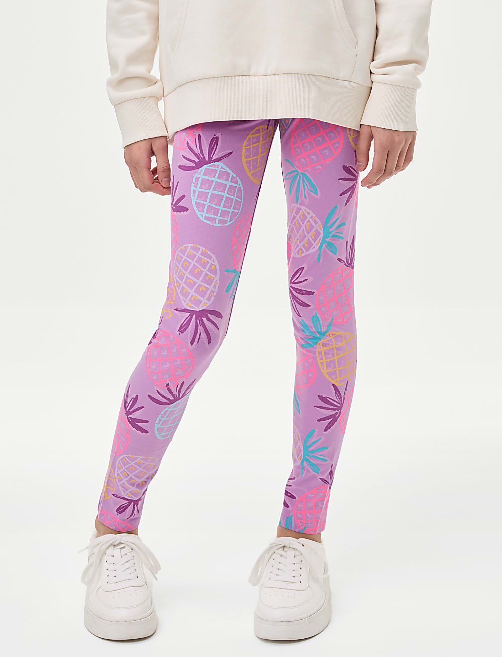 Cotton Rich Printed Leggings (6 – 16 Yrs)