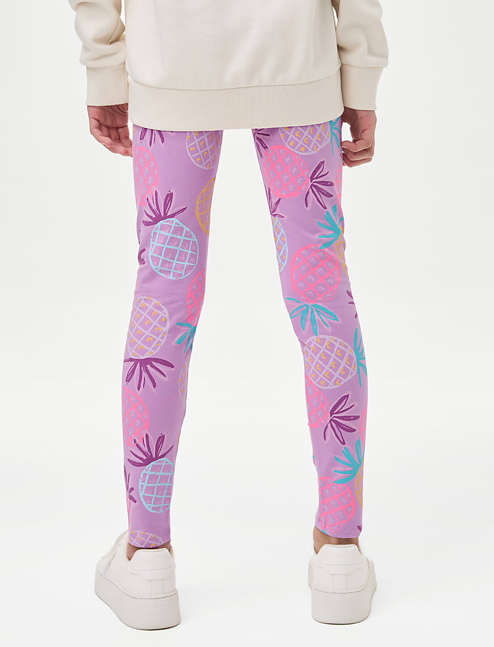 Cotton Rich Printed Leggings (6 – 16 Yrs)