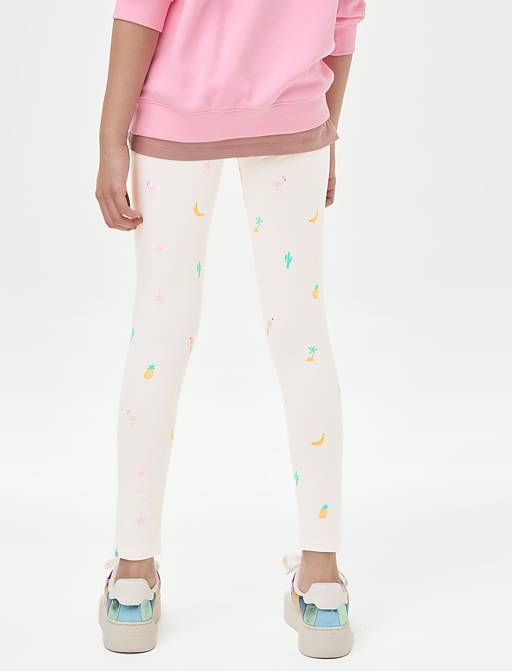 Cotton Rich Printed Leggings (6 – 16 Yrs)