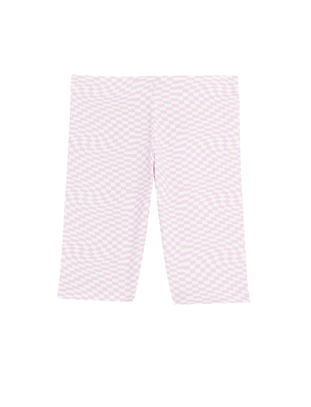 Cotton Rich Checkerboard Cycling Shorts