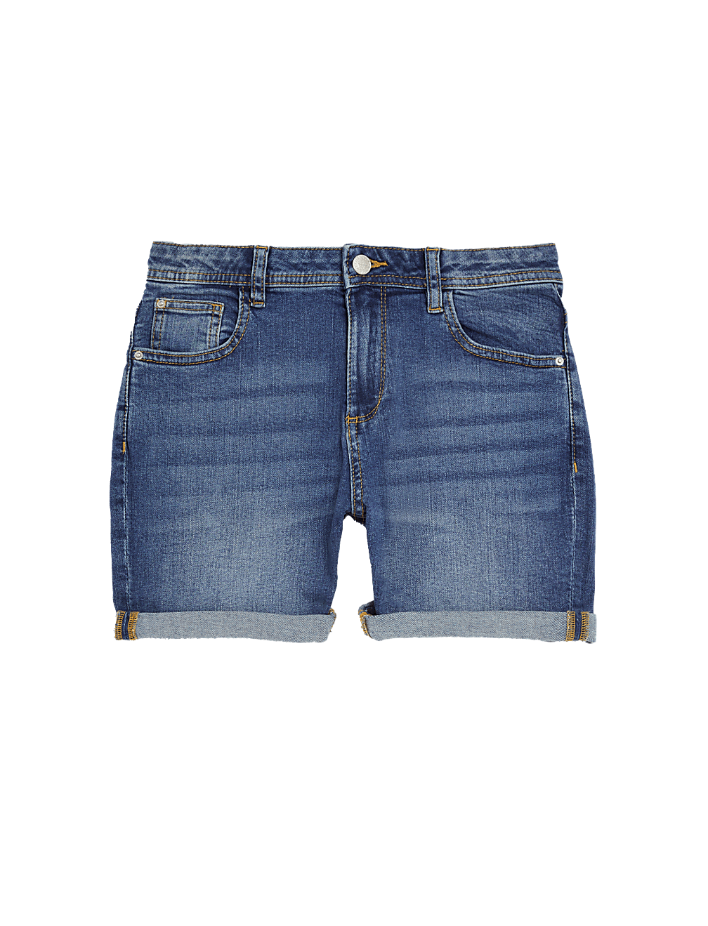 M and s denim shorts on sale