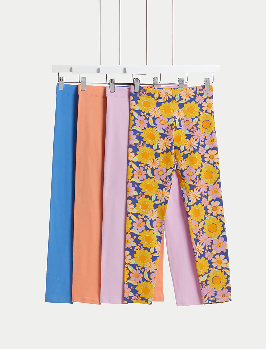 4pk Cotton Rich Leggings