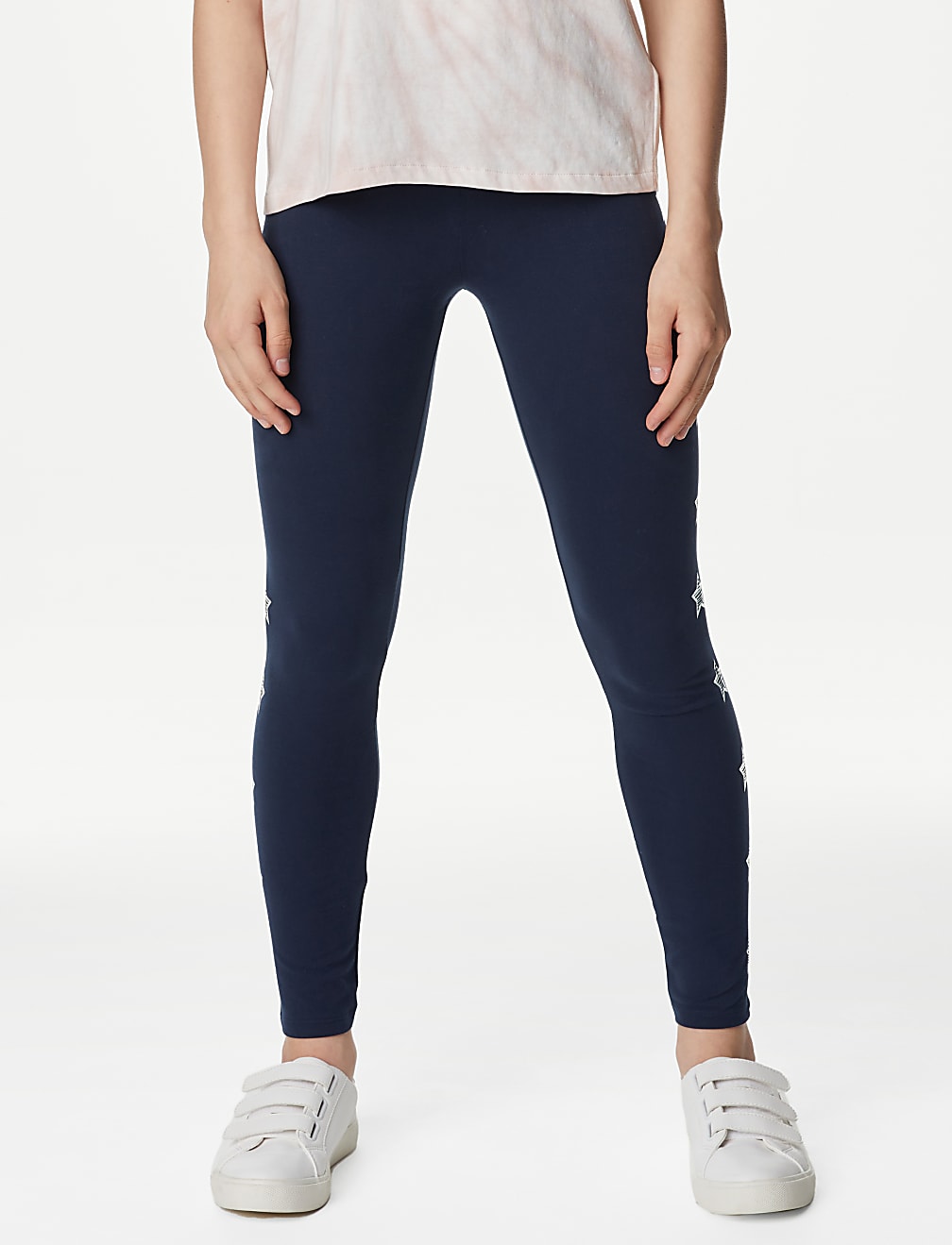 Cotton Rich Stars Leggings (6-16 Yrs)