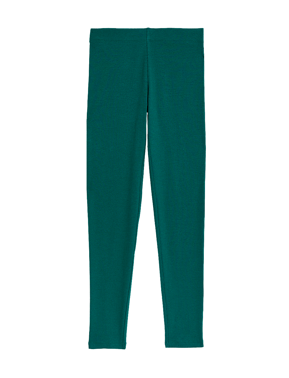 Cotton Rich Ribbed Leggings (6-16 Yrs)