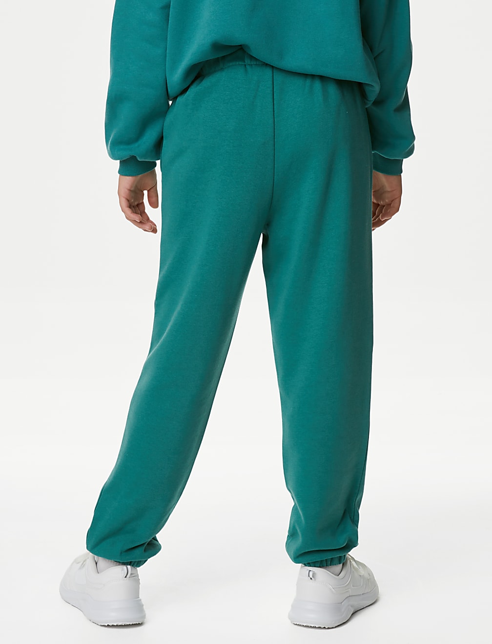Cotton Rich Plain Joggers (6-16 Yrs)