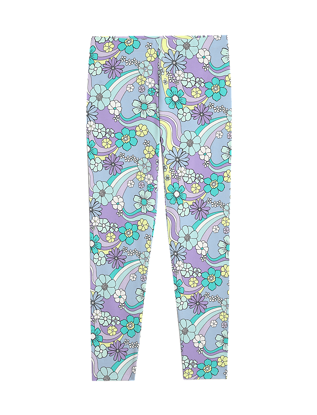 Cotton Rich Floral Leggings (6-16 Yrs)