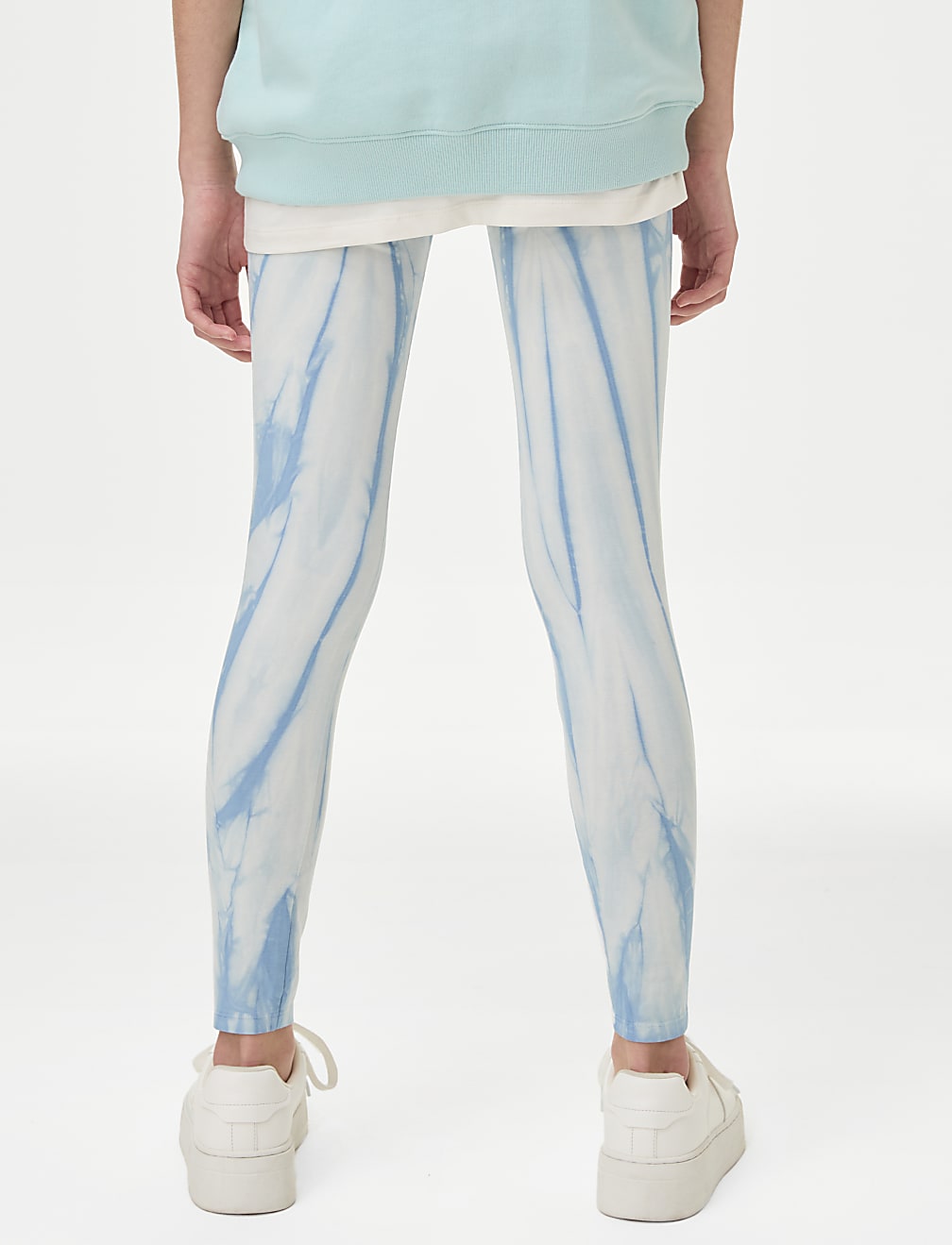 Cotton Rich Tie Dye Leggings (6-16 Yrs)