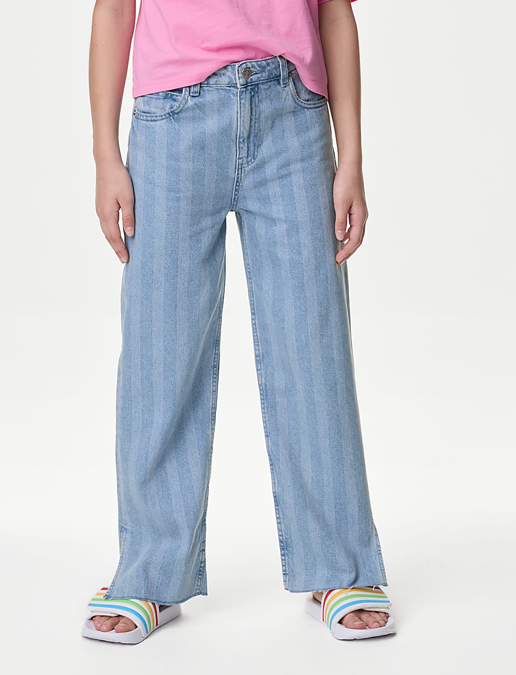 Pure Cotton Denim Jeans (6–16 Yrs)