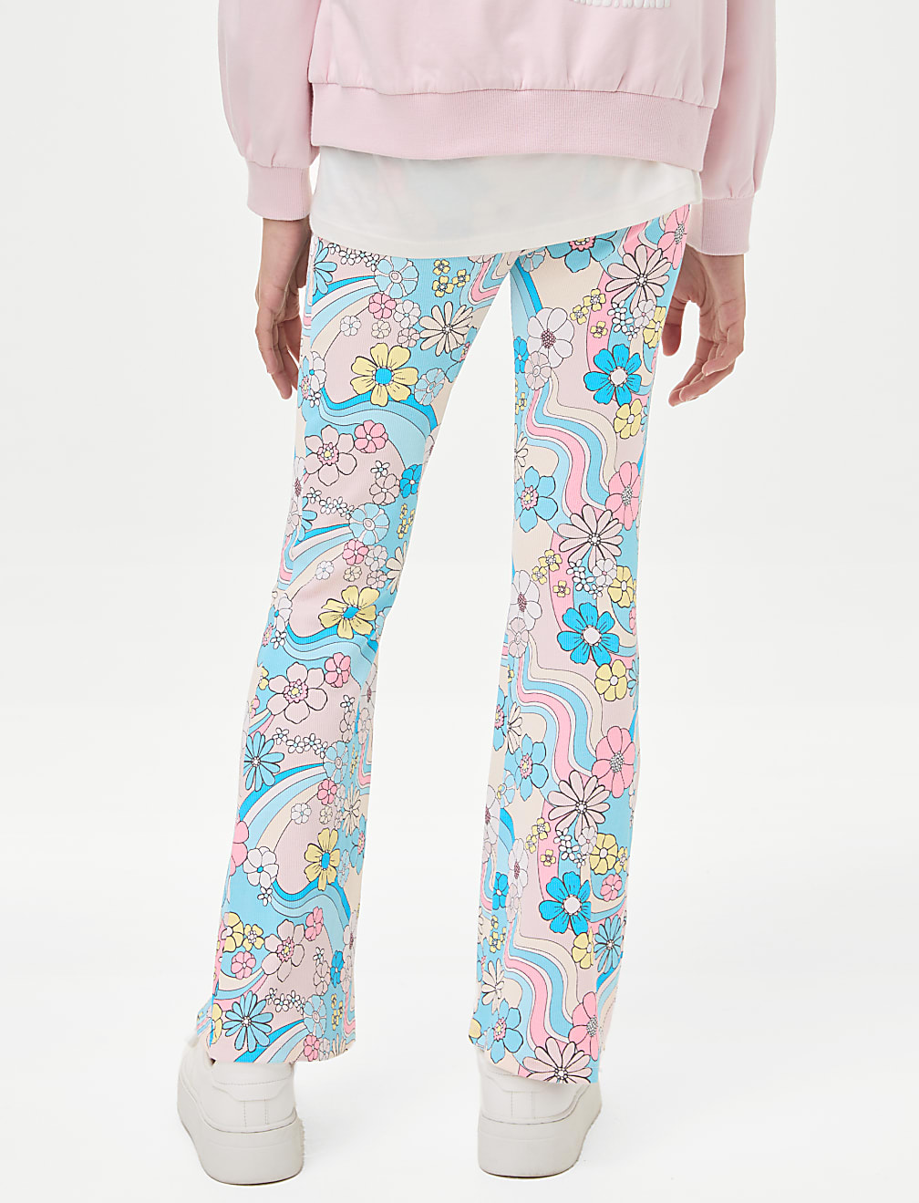 Cotton Rich Flared Leggings (6-16 Yrs)