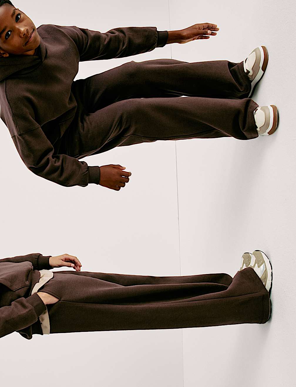 Wide Leg Cotton Rich Joggers (2-16 Yrs)