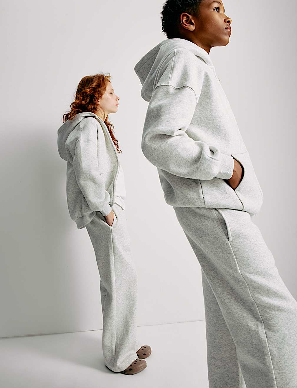 Wide Leg Cotton Rich Joggers (2-16 Yrs)