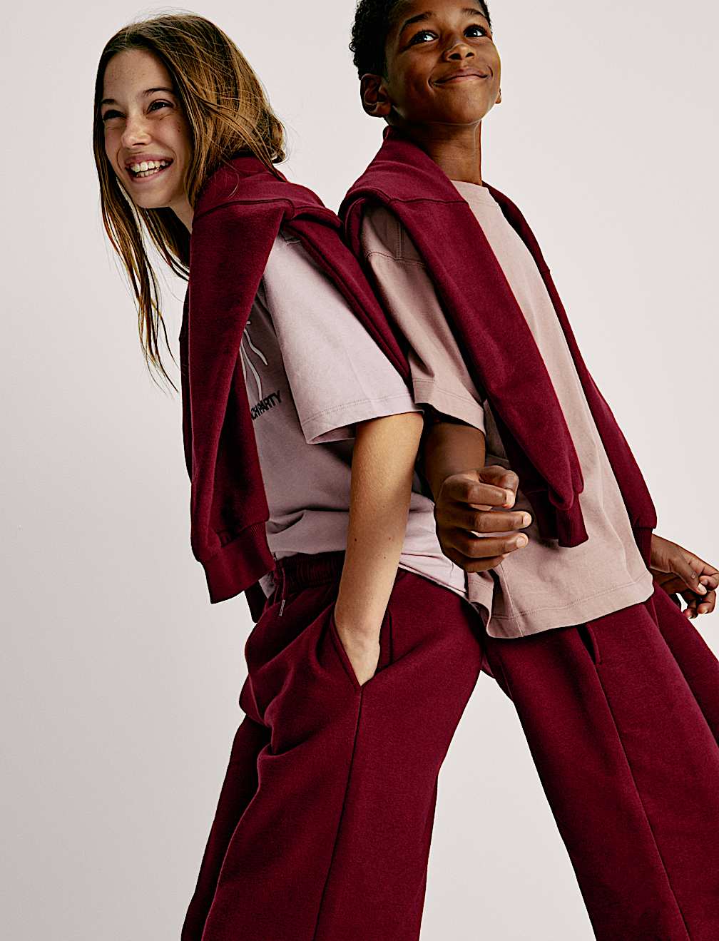 Wide Leg Cotton Rich Joggers (2-16 Yrs)