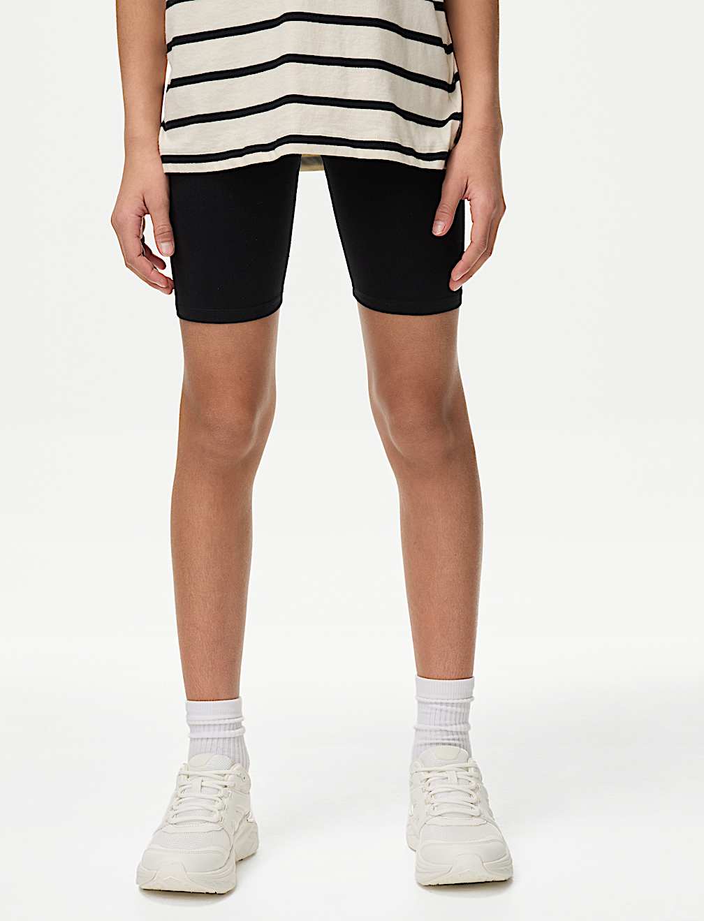 Cotton Rich Cycling Shorts (6-16 Yrs)
