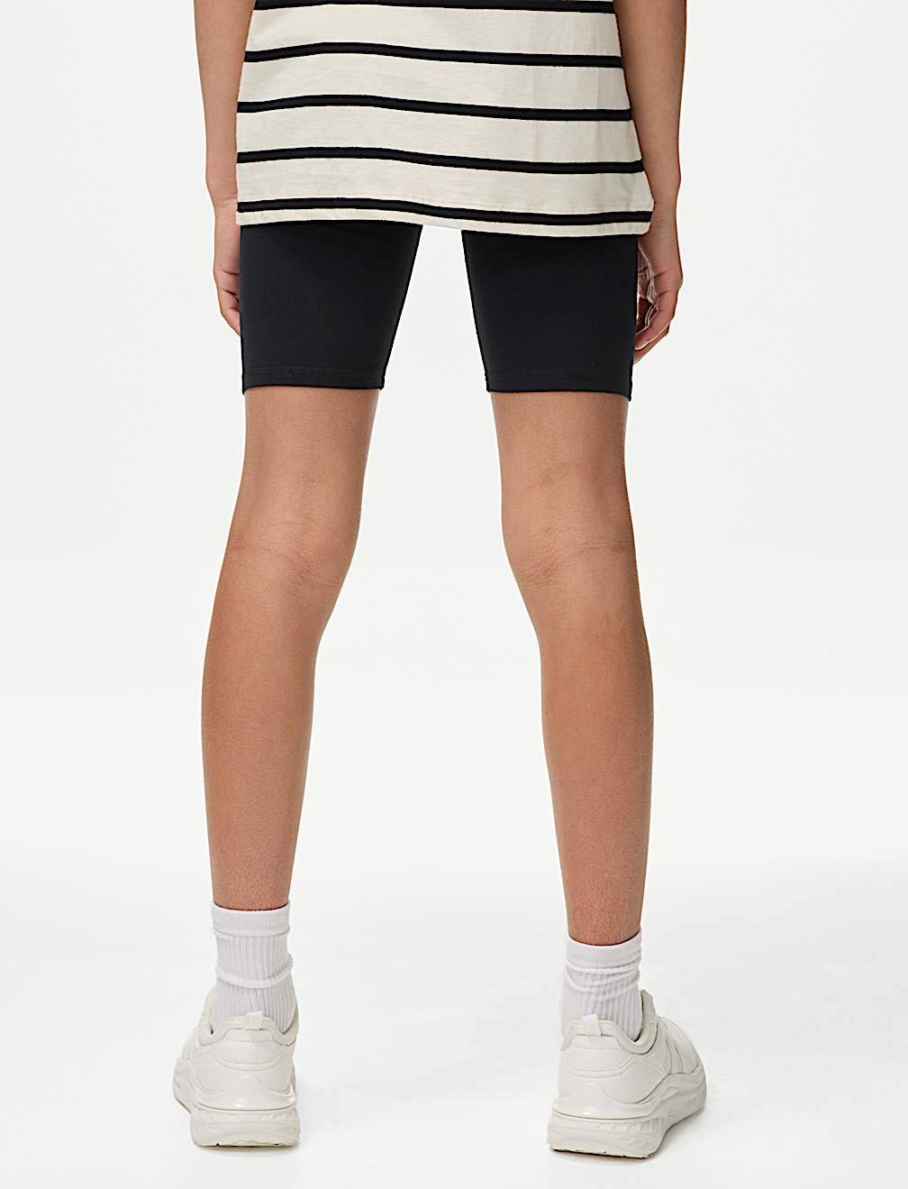 Cotton Rich Cycling Shorts (6-16 Yrs)