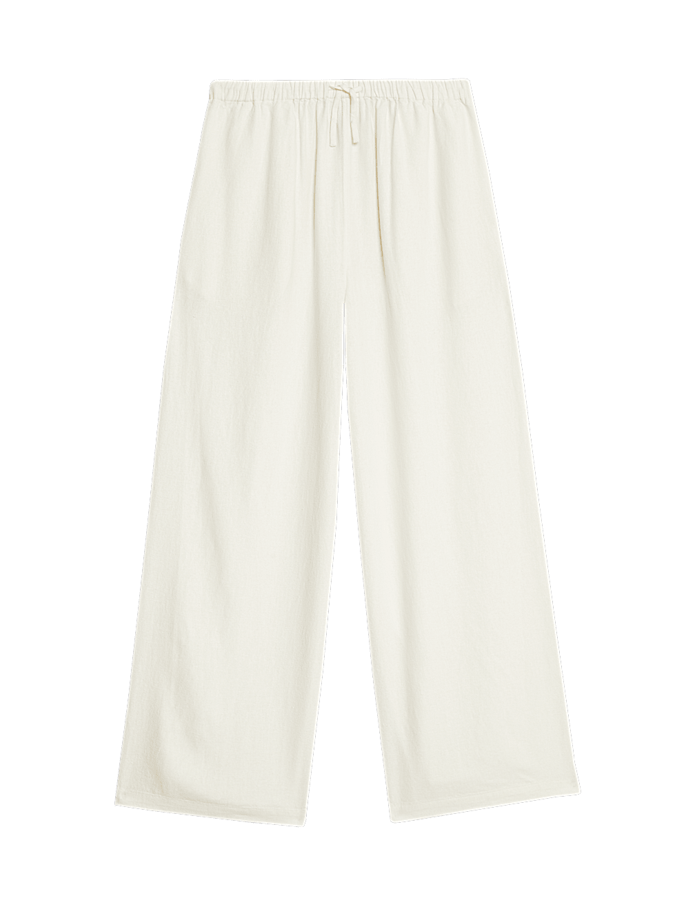 Wide Leg Linen Rich Trousers (6-16 Yrs)