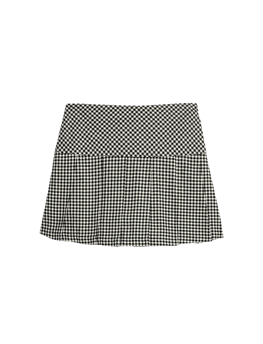 Cotton Blend Dogtooth Skort (6-16 Yrs)
