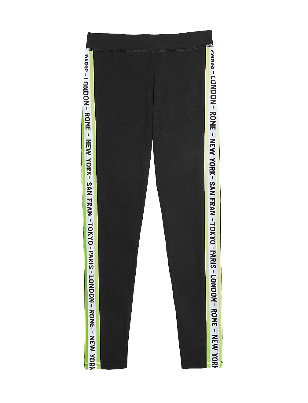 Organic Cotton Cities Stripe Leggings (6-16 Yrs)