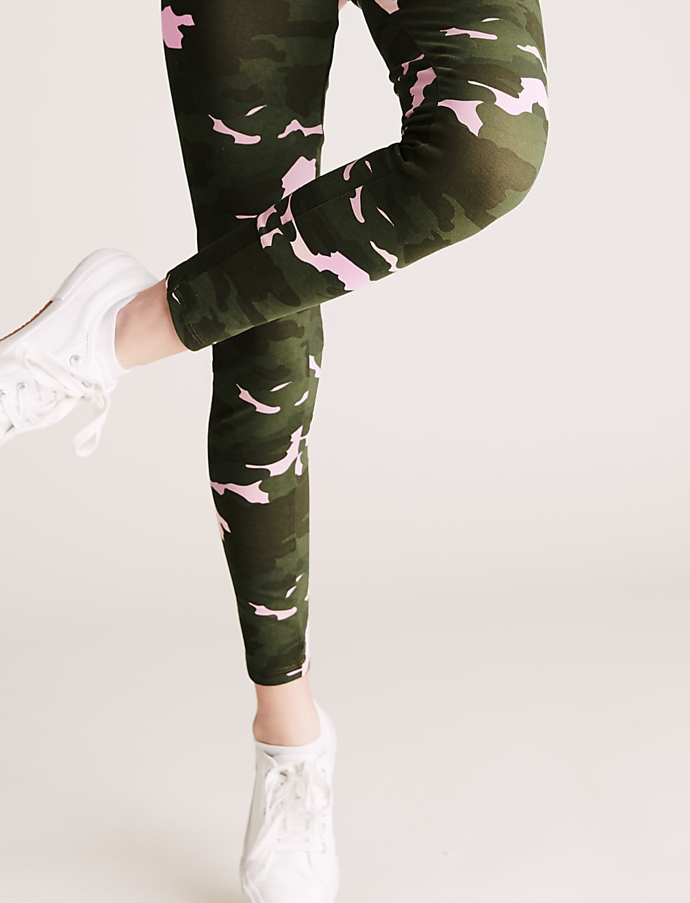 Cotton Camouflage Leggings (6-16 Yrs)